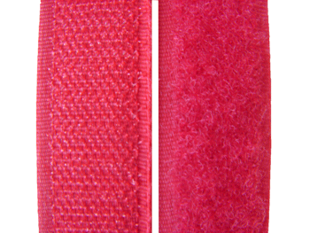 Contact tape VELCRO, red