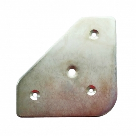 Metal plate (rounded)