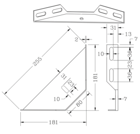 Metal Bed Frame Connecting Bracket
