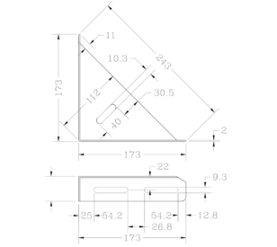 Metal Bed Frame Connecting Bracket