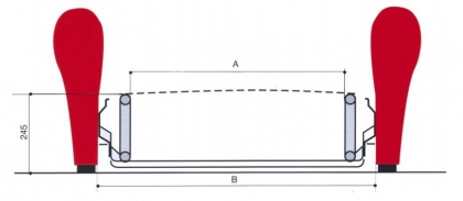 Folding sofa bed mechanism Mixotoile M6