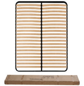 Slatted bed frame - KNOCK-DOWN (20 rows of BIRCH Slats)