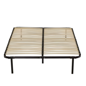 Slatted bed frame - KNOCK-DOWN (20 rows of BIRCH Slats)