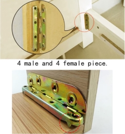 Knock Down Bed Fittings
