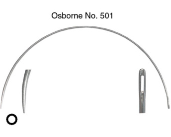 Curved needles Osborne No. 501