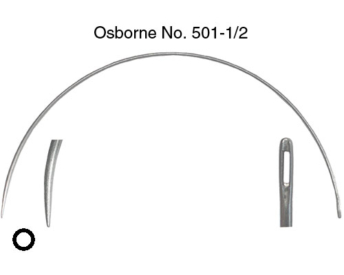 Curved needles Osborne No. 501