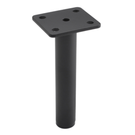 Black furniture leg