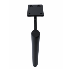 Black furniture leg