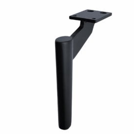 Black furniture leg