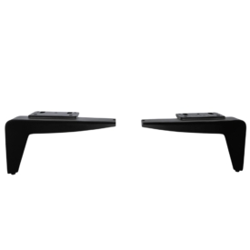 Set of black furniture legs