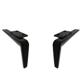 Set of black furniture legs