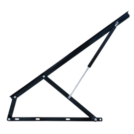 BED LIFT MECHANISM WITH GAS SPRING