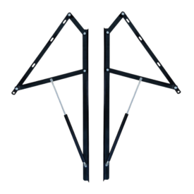 BED LIFT MECHANISM WITH GAS SPRING