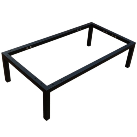 Furniture legs with connecting tube