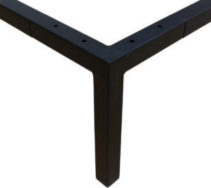 Furniture legs with connecting tube