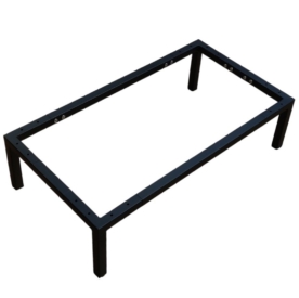 Furniture legs with connecting tube