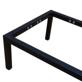 Furniture legs with connecting tube