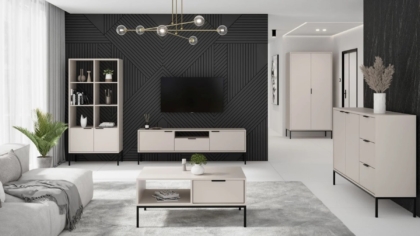 Furniture legs with connecting tube